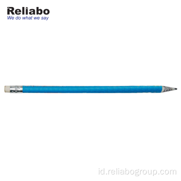 Pensil Kertas Tipis Promosi yang Dapat Digunakan Kembali Dengan Penghapus Atas
